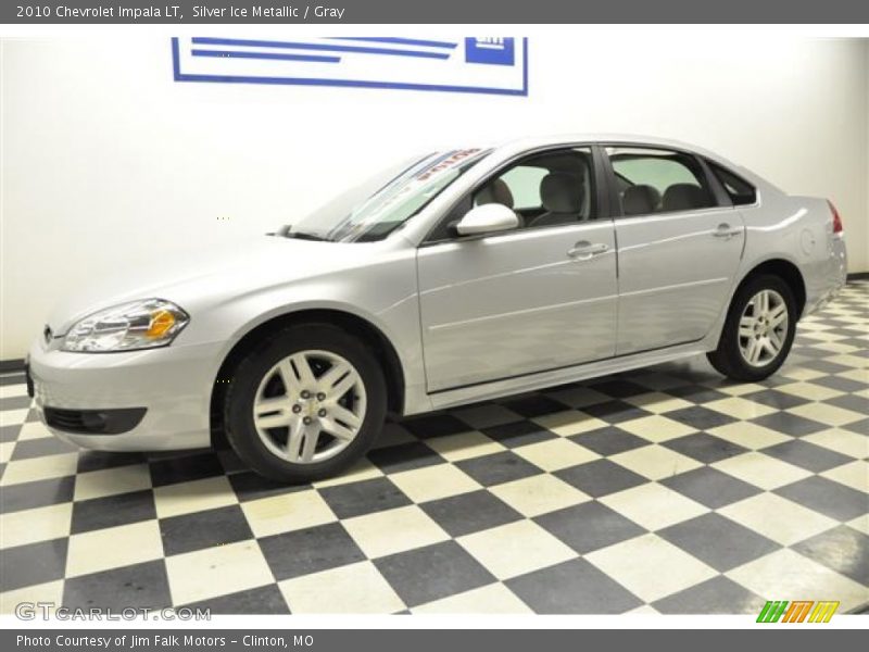 Silver Ice Metallic / Gray 2010 Chevrolet Impala LT
