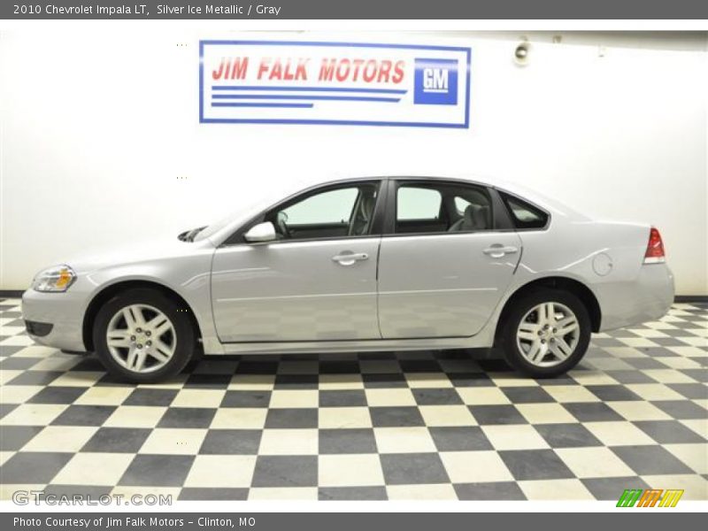 Silver Ice Metallic / Gray 2010 Chevrolet Impala LT