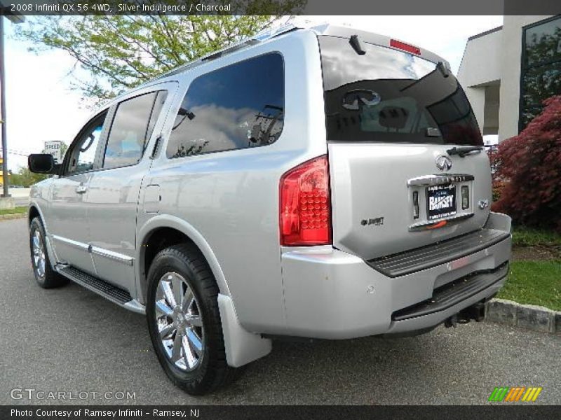 Silver Indulgence / Charcoal 2008 Infiniti QX 56 4WD
