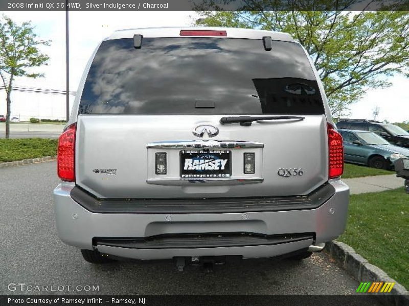 Silver Indulgence / Charcoal 2008 Infiniti QX 56 4WD