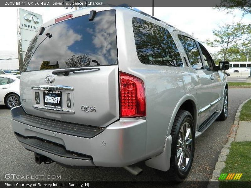 Silver Indulgence / Charcoal 2008 Infiniti QX 56 4WD