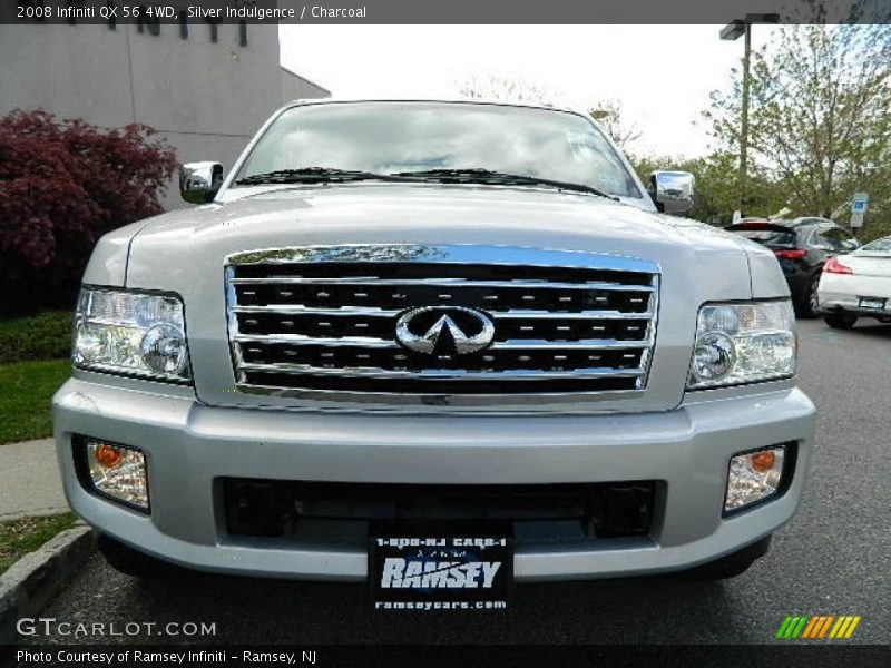 Silver Indulgence / Charcoal 2008 Infiniti QX 56 4WD