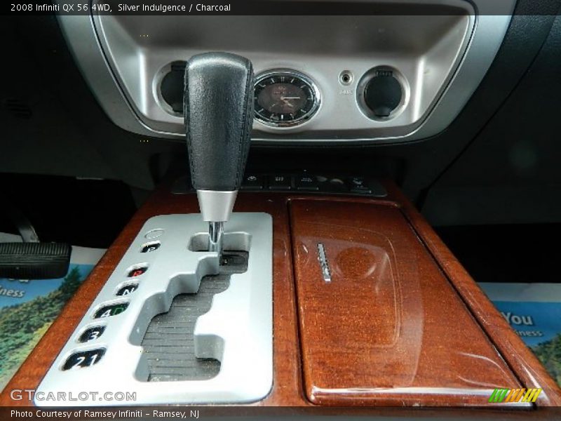 Silver Indulgence / Charcoal 2008 Infiniti QX 56 4WD