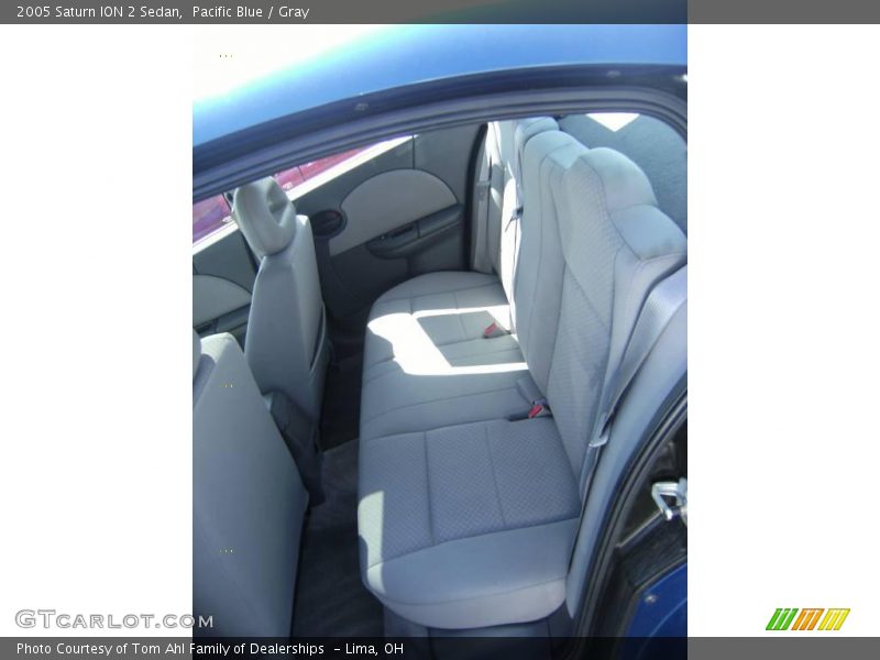 Pacific Blue / Gray 2005 Saturn ION 2 Sedan