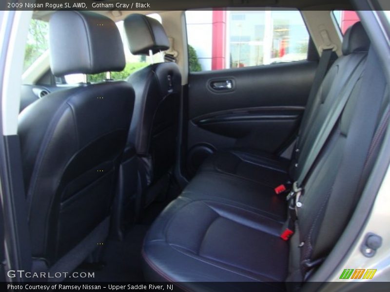 Gotham Gray / Black 2009 Nissan Rogue SL AWD