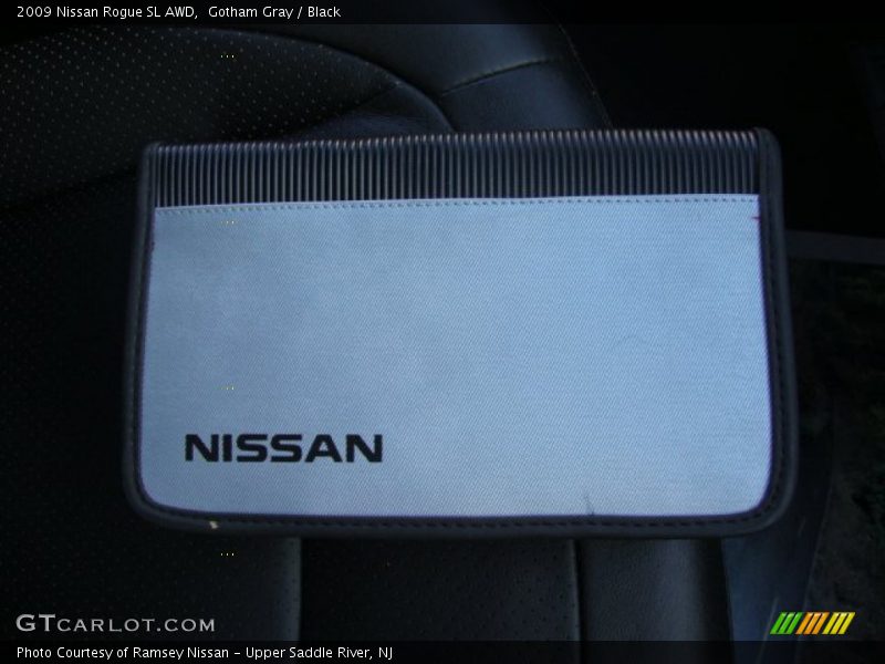 Gotham Gray / Black 2009 Nissan Rogue SL AWD