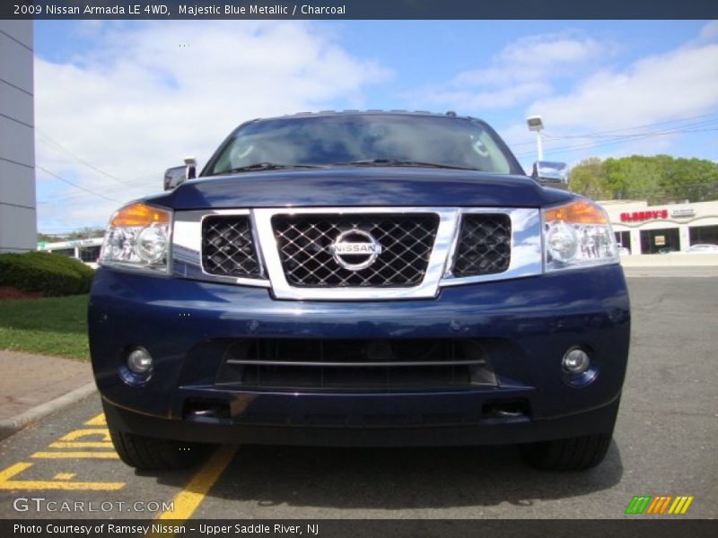 Majestic Blue Metallic / Charcoal 2009 Nissan Armada LE 4WD