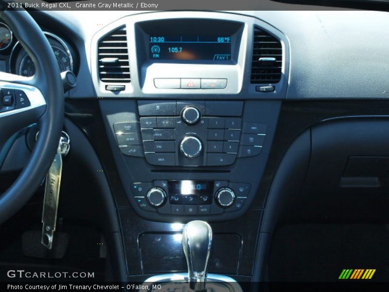 Granite Gray Metallic / Ebony 2011 Buick Regal CXL