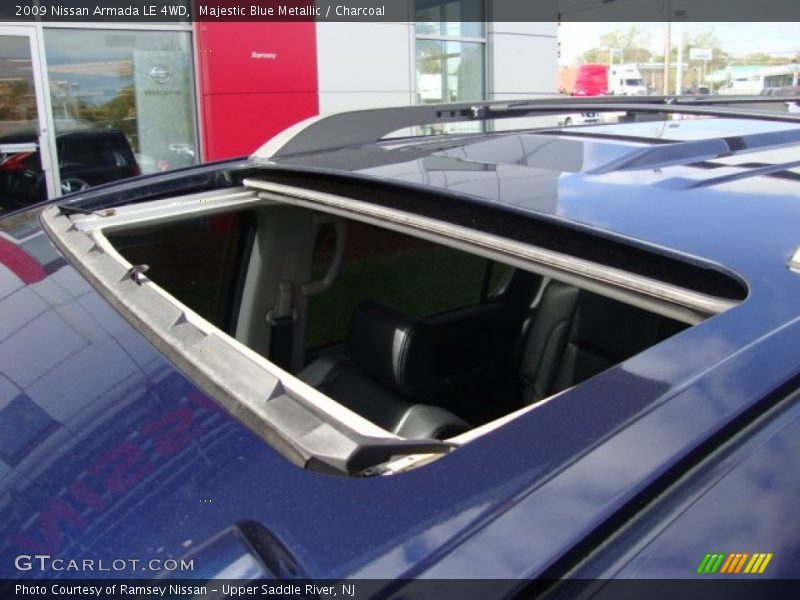 Majestic Blue Metallic / Charcoal 2009 Nissan Armada LE 4WD