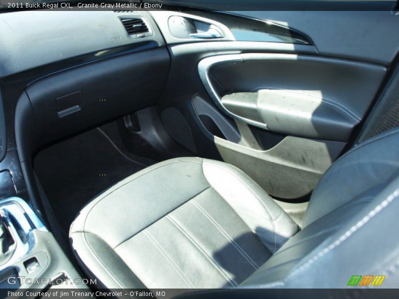 Granite Gray Metallic / Ebony 2011 Buick Regal CXL