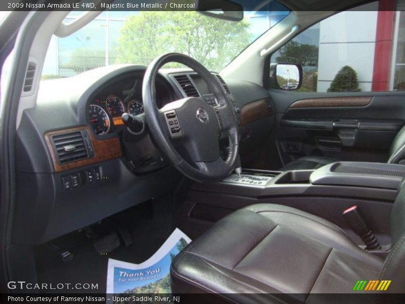 Majestic Blue Metallic / Charcoal 2009 Nissan Armada LE 4WD
