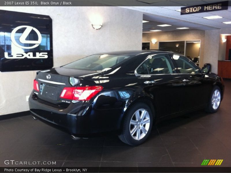 Black Onyx / Black 2007 Lexus ES 350