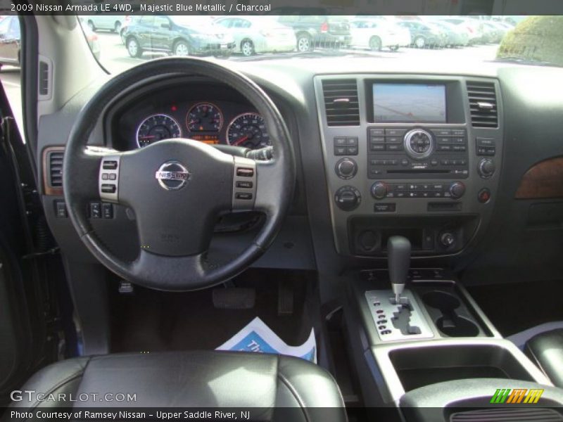 Majestic Blue Metallic / Charcoal 2009 Nissan Armada LE 4WD