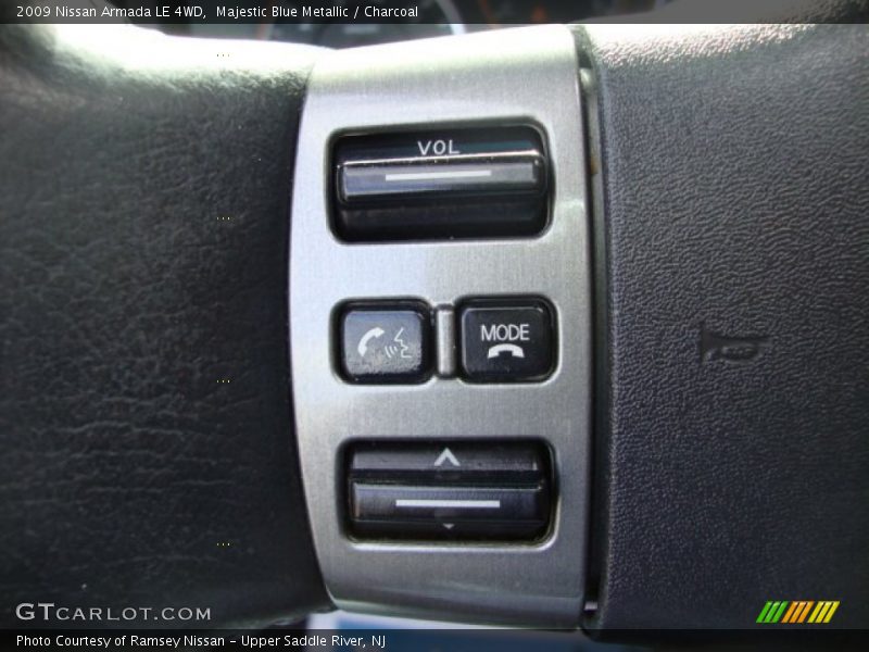 Majestic Blue Metallic / Charcoal 2009 Nissan Armada LE 4WD