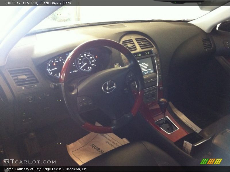 Black Onyx / Black 2007 Lexus ES 350
