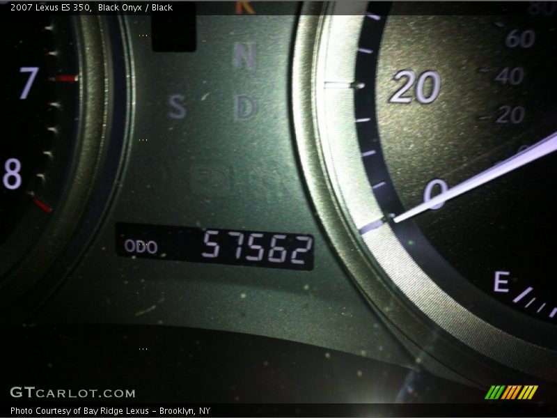 Black Onyx / Black 2007 Lexus ES 350