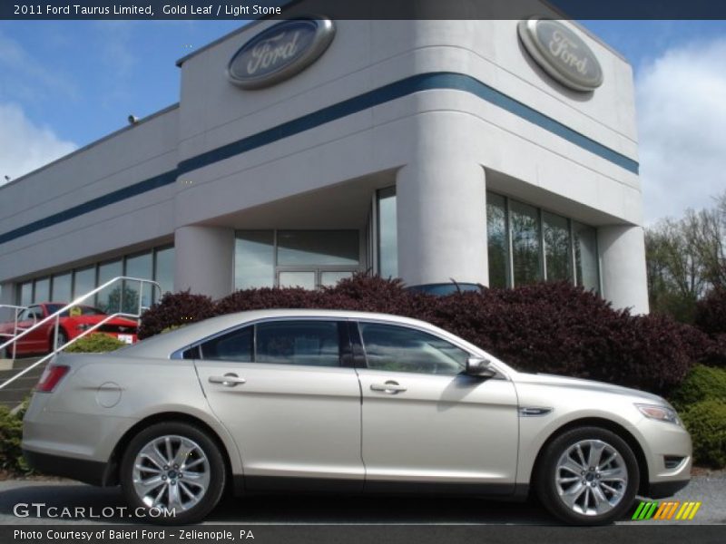 Gold Leaf / Light Stone 2011 Ford Taurus Limited