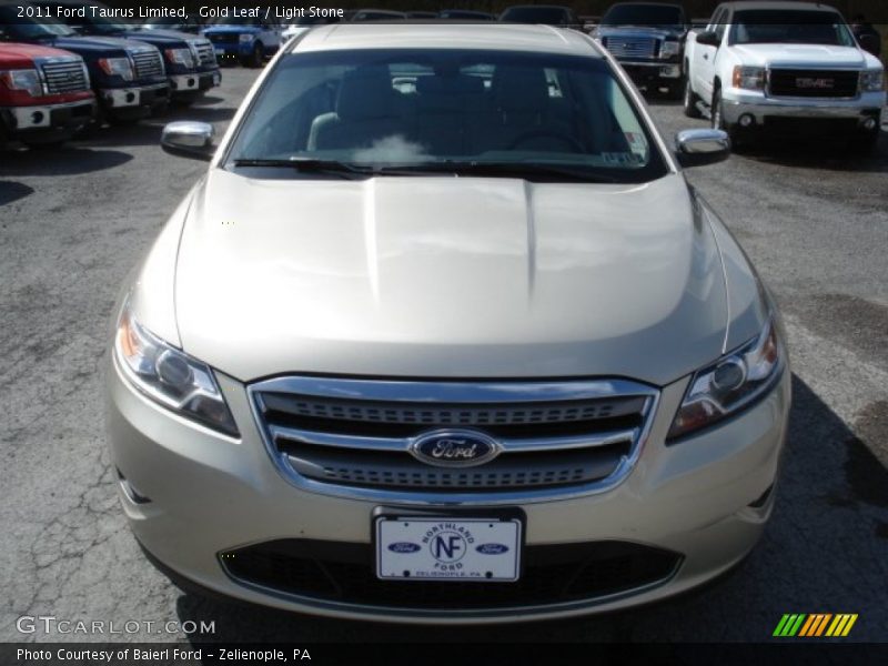 Gold Leaf / Light Stone 2011 Ford Taurus Limited