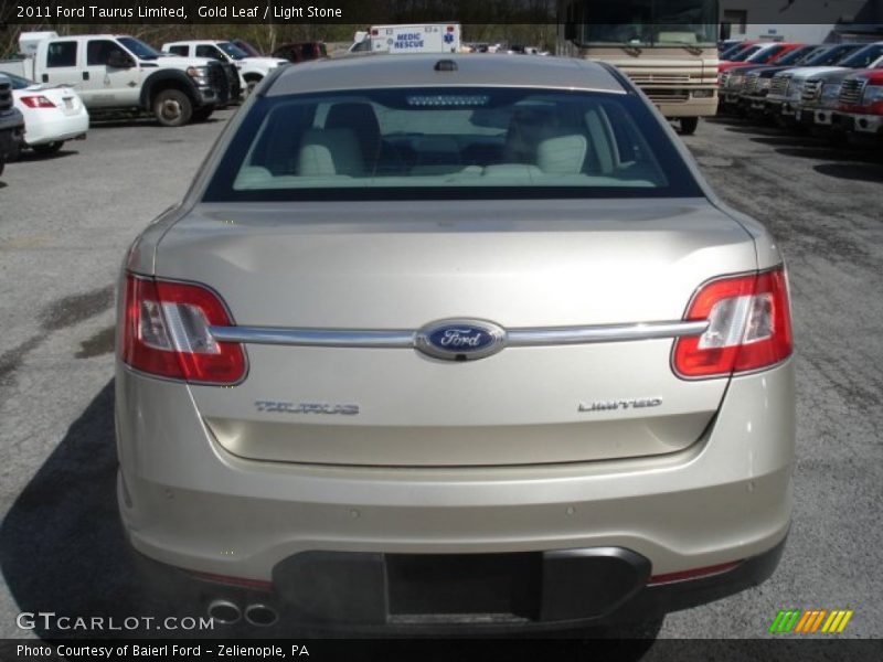 Gold Leaf / Light Stone 2011 Ford Taurus Limited