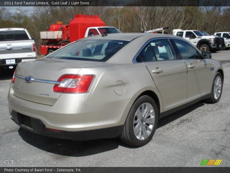 Gold Leaf / Light Stone 2011 Ford Taurus Limited