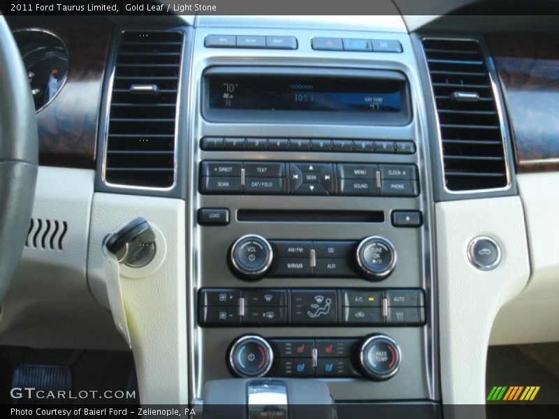 Gold Leaf / Light Stone 2011 Ford Taurus Limited