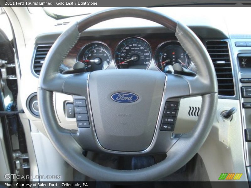 Gold Leaf / Light Stone 2011 Ford Taurus Limited