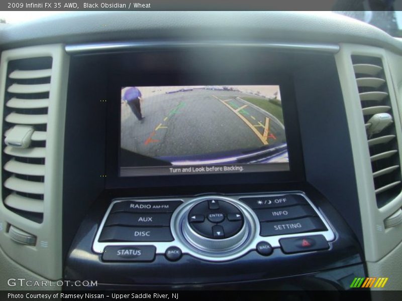 Black Obsidian / Wheat 2009 Infiniti FX 35 AWD