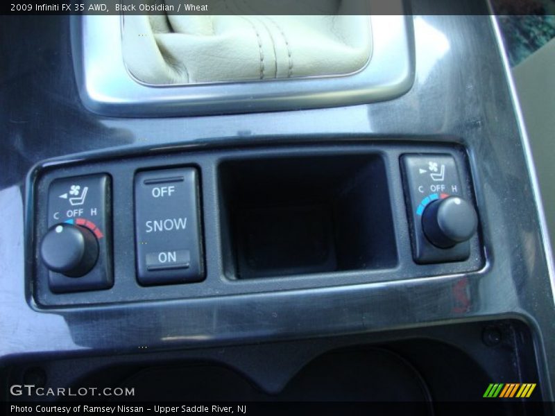Black Obsidian / Wheat 2009 Infiniti FX 35 AWD