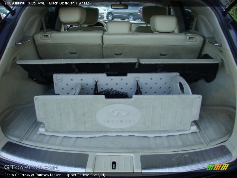 Black Obsidian / Wheat 2009 Infiniti FX 35 AWD