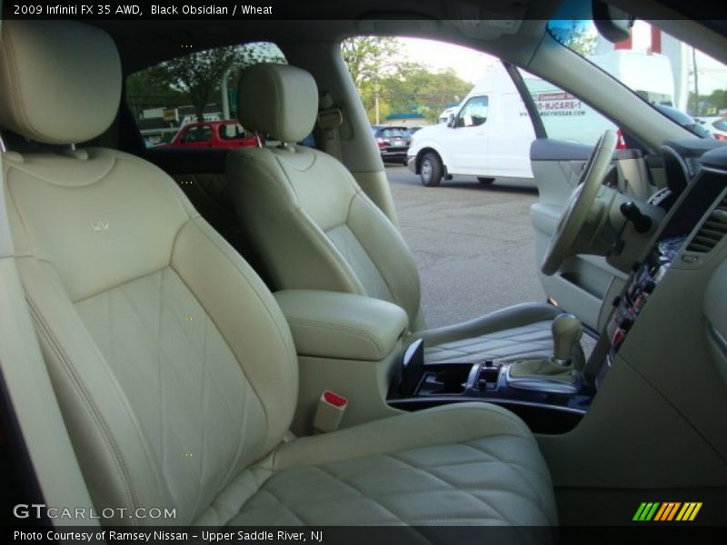 Black Obsidian / Wheat 2009 Infiniti FX 35 AWD
