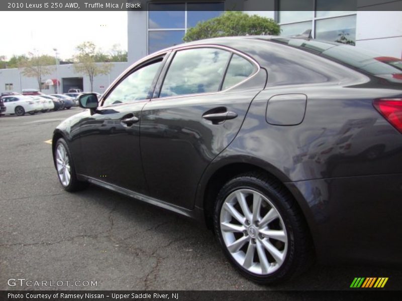 Truffle Mica / Black 2010 Lexus IS 250 AWD