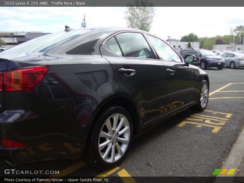 Truffle Mica / Black 2010 Lexus IS 250 AWD