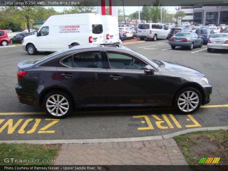 Truffle Mica / Black 2010 Lexus IS 250 AWD