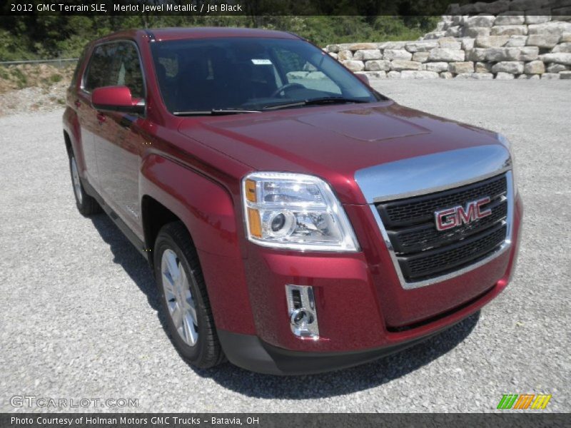 Merlot Jewel Metallic / Jet Black 2012 GMC Terrain SLE