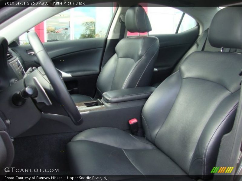 Truffle Mica / Black 2010 Lexus IS 250 AWD