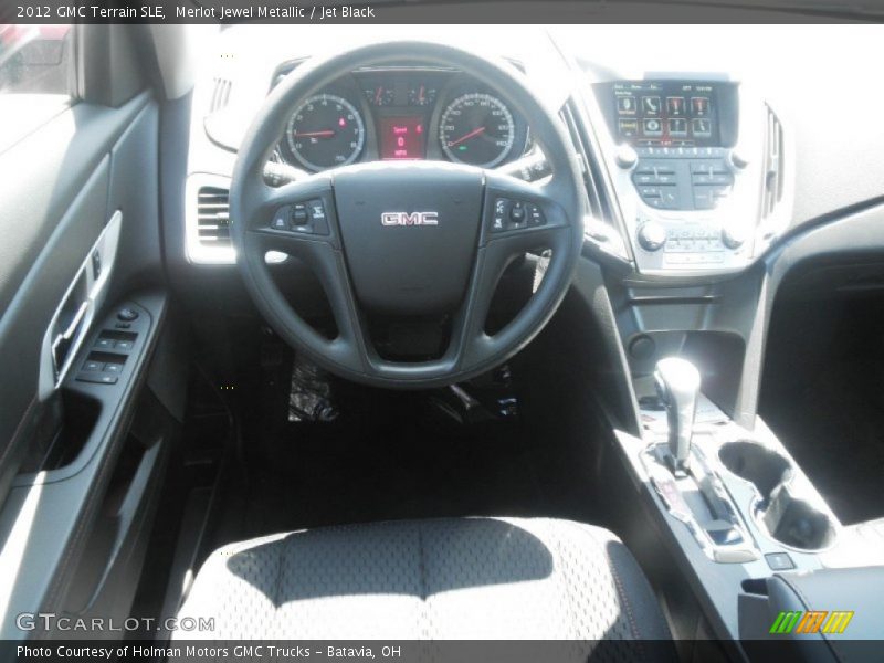 Merlot Jewel Metallic / Jet Black 2012 GMC Terrain SLE
