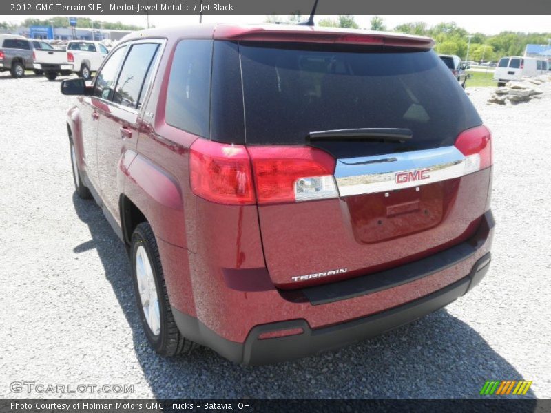 Merlot Jewel Metallic / Jet Black 2012 GMC Terrain SLE