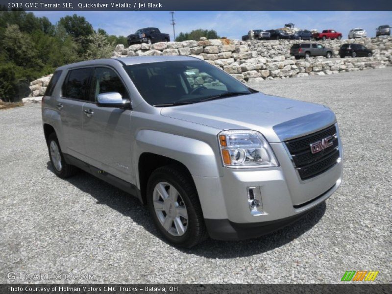 Quicksilver Metallic / Jet Black 2012 GMC Terrain SLE