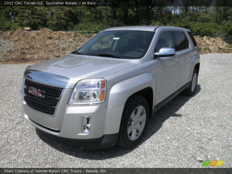 Quicksilver Metallic / Jet Black 2012 GMC Terrain SLE