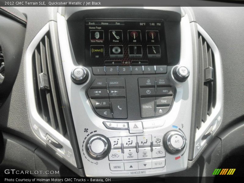 Quicksilver Metallic / Jet Black 2012 GMC Terrain SLE