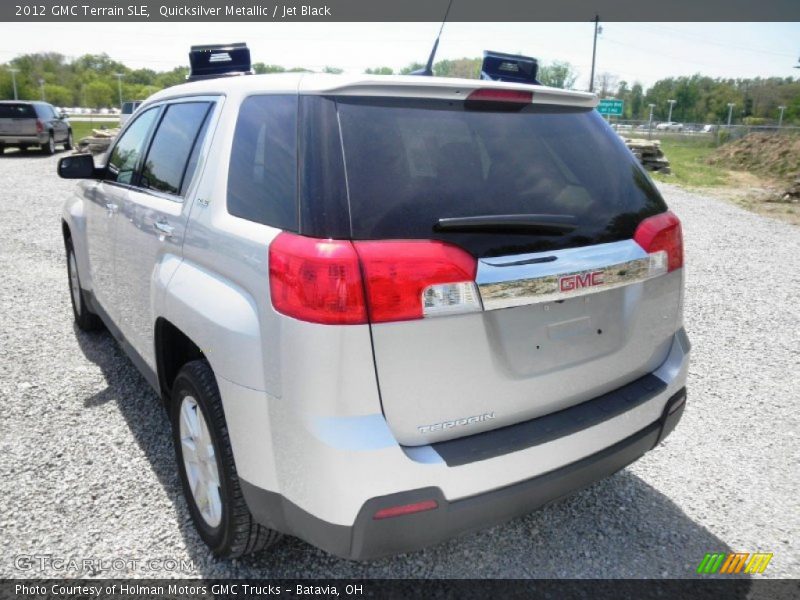 Quicksilver Metallic / Jet Black 2012 GMC Terrain SLE