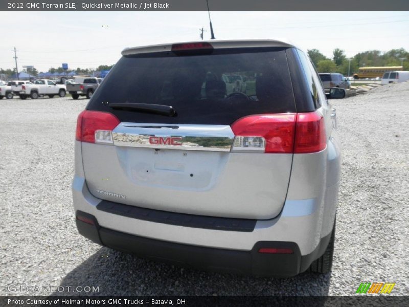 Quicksilver Metallic / Jet Black 2012 GMC Terrain SLE