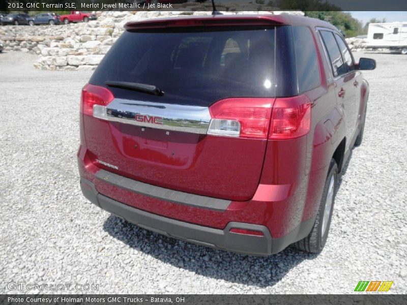 Merlot Jewel Metallic / Jet Black 2012 GMC Terrain SLE