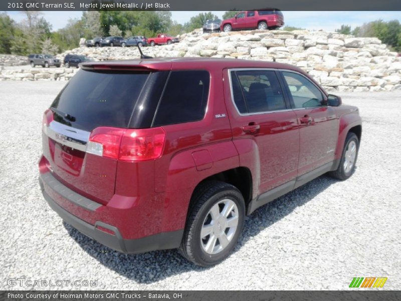 Merlot Jewel Metallic / Jet Black 2012 GMC Terrain SLE