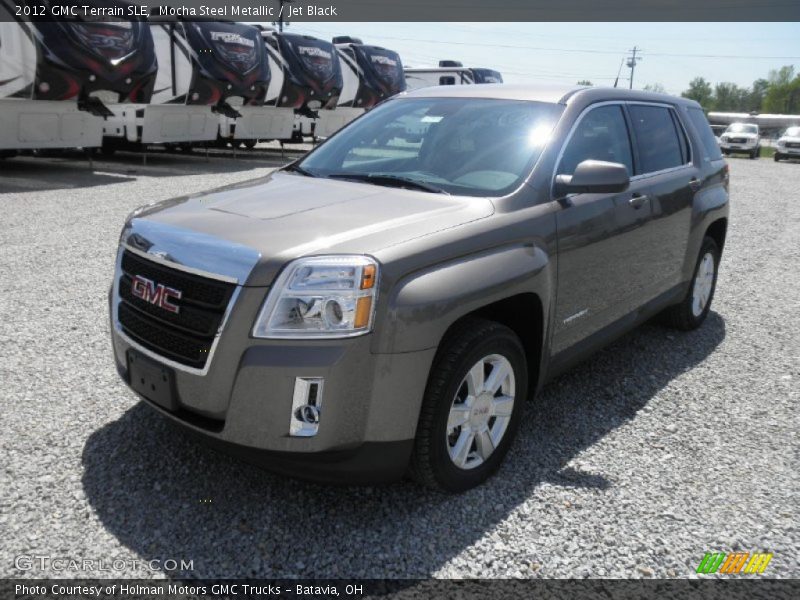 Mocha Steel Metallic / Jet Black 2012 GMC Terrain SLE