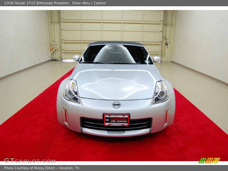 Silver Alloy / Carbon 2008 Nissan 350Z Enthusiast Roadster