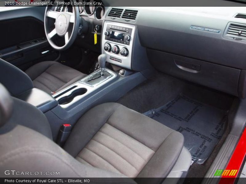 TorRed / Dark Slate Gray 2010 Dodge Challenger SE