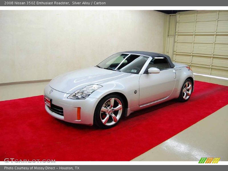 Silver Alloy / Carbon 2008 Nissan 350Z Enthusiast Roadster