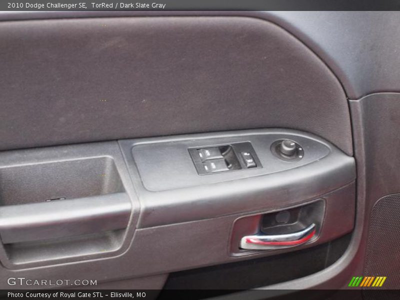 TorRed / Dark Slate Gray 2010 Dodge Challenger SE