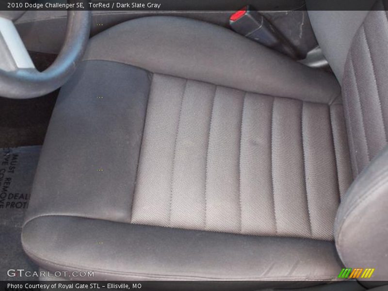 TorRed / Dark Slate Gray 2010 Dodge Challenger SE
